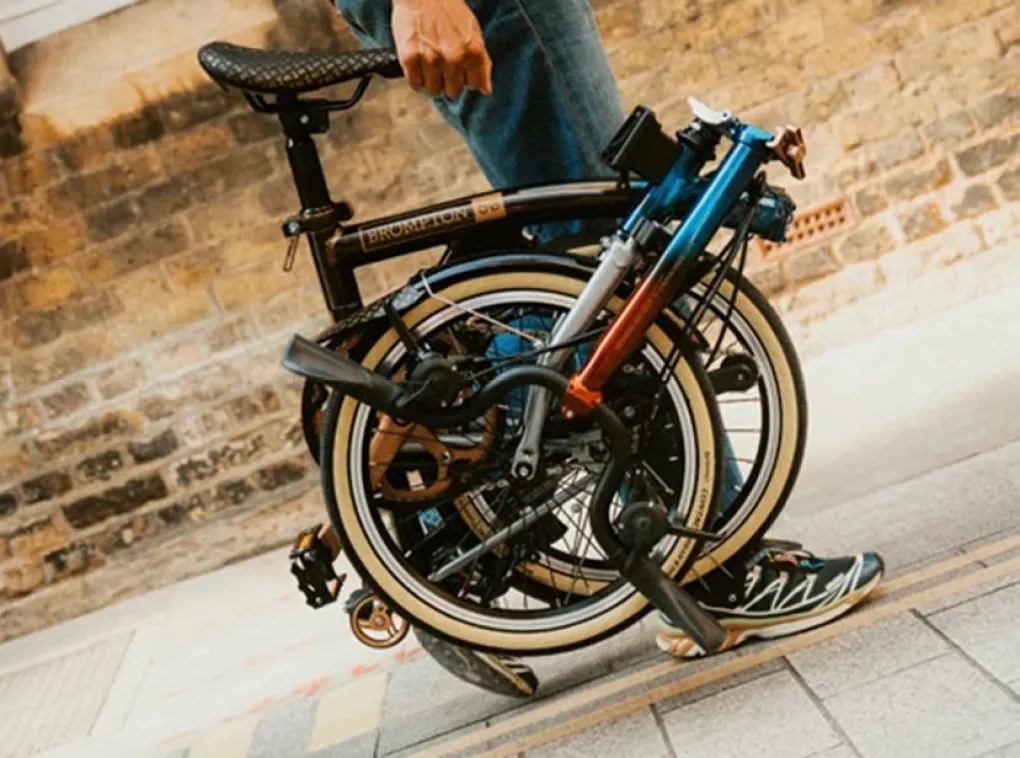 Rower składany Brompton C-Line 50th Anniversary Edition - obrazek 2